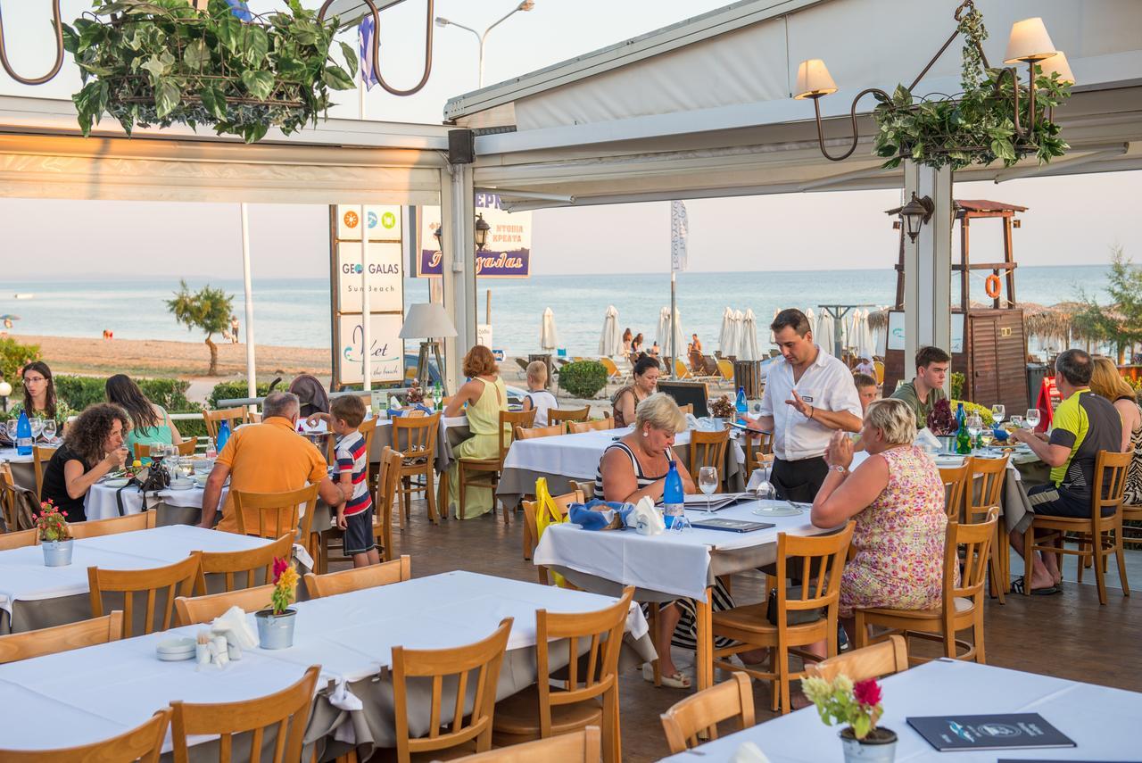 Georgalas Sun Beach Rooms Nea Kallikrateia 외부 사진
