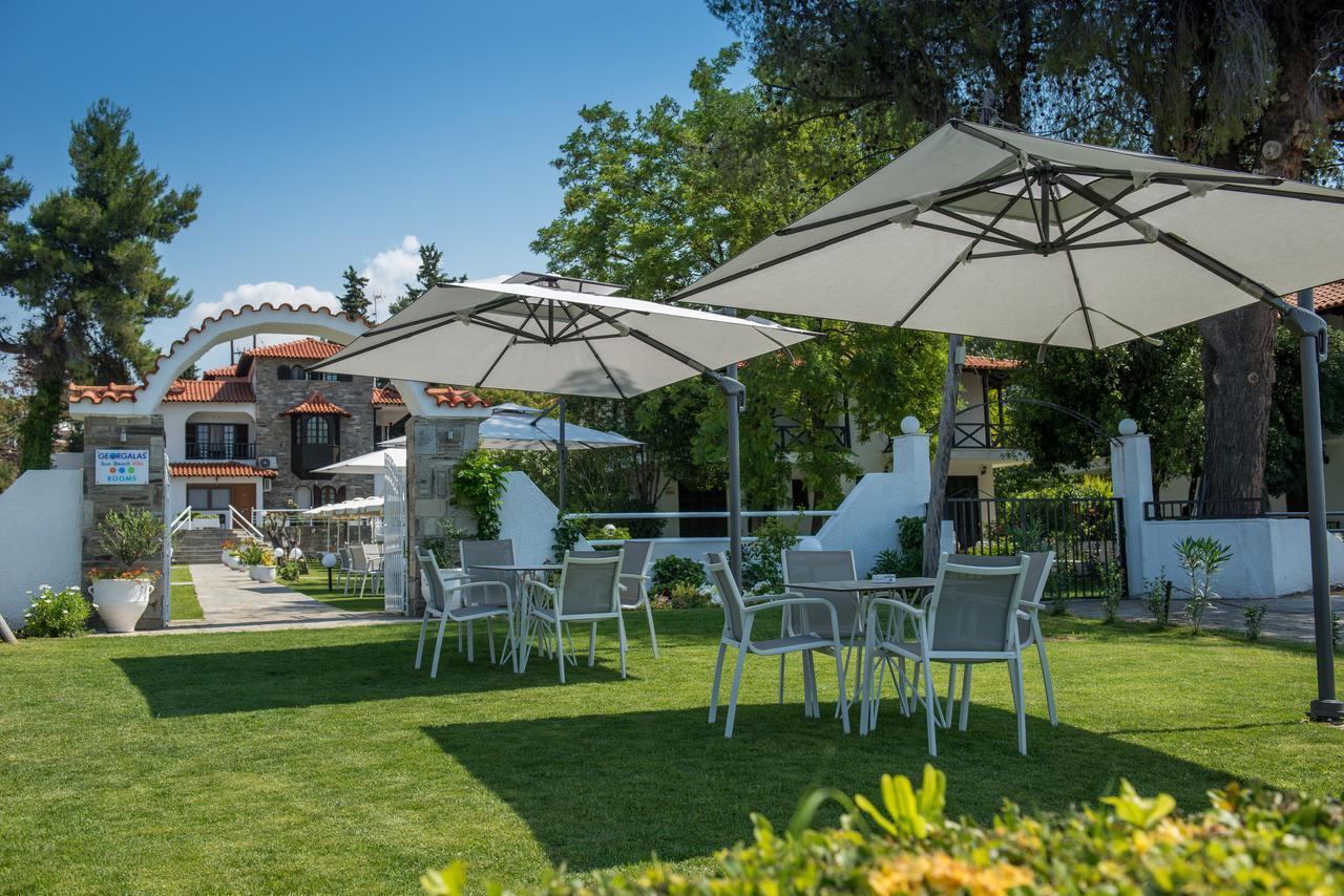 Georgalas Sun Beach Rooms Nea Kallikrateia 외부 사진