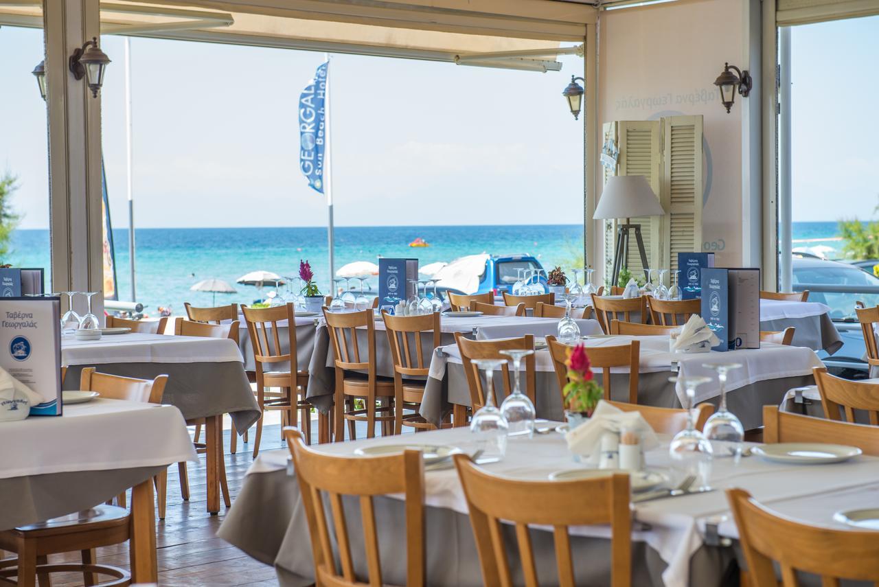 Georgalas Sun Beach Rooms Nea Kallikrateia 외부 사진